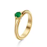 Pierścionek ze szmaragdem naturalnym AJPZ_134